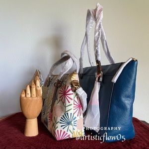 NEW! Fossil Satchel/Crossbody, Tote, Wallet Set!